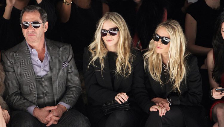Las hermanas Olsen en la semana de la moda de Nueva York