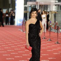 Clara Lago en la alfombra roja de los Goya 2012