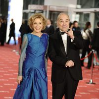 Marisa Paredes y Antonio Resines en la alfombra roja de los Goya 2012