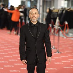 Javier Gutierrez en la alfombra roja de los Goya 2012