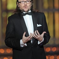 Santiago Segura durante la gala de los Premios Goya 2012