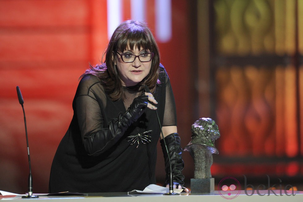 Isabel Coixet recoge su Premio Goya 2012