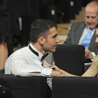 Blanca Suárez y Miguel Ángel Silvestre en la gala de los Goya 2012