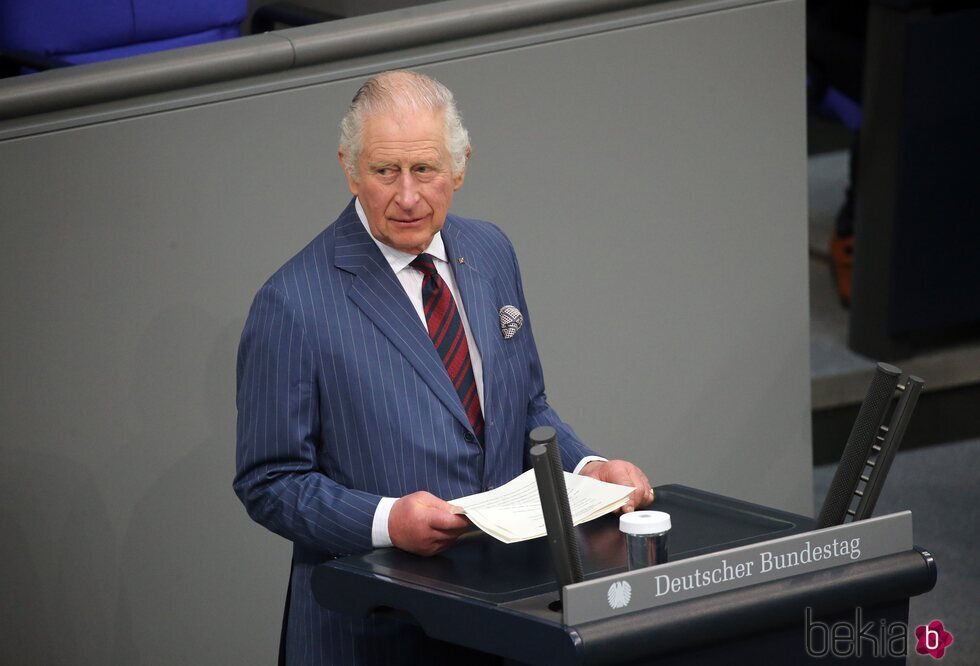 El Rey Carlos III en su discurso en el Bundestag