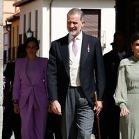 Los Reyes Felipe y Letizia en la entrega del Premio Cervantes 2022