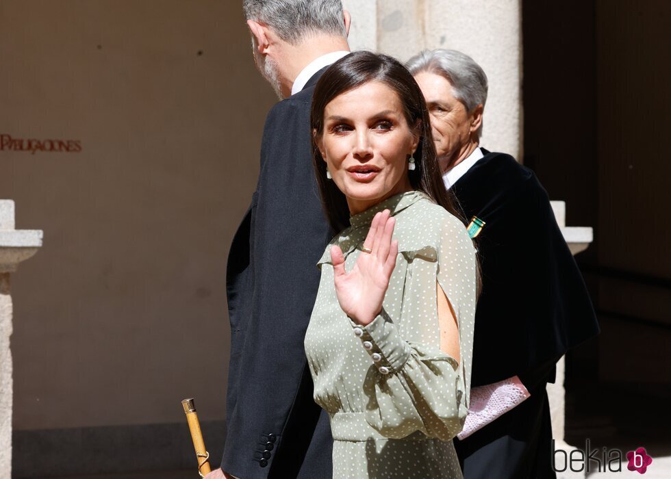 La Reina Letizia en la entrega del Premio Cervantes 2022