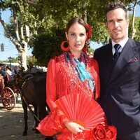 Jessica Bueno y Pablo Marqués en la Feria de Abril de Sevilla 2023