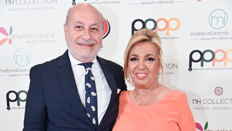 Carmen Borrego y José Carlos Bernal en los Premios Naranja y Limón