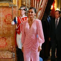 La Reina Letizia en el almuerzo por el Premio Cervantes 2022