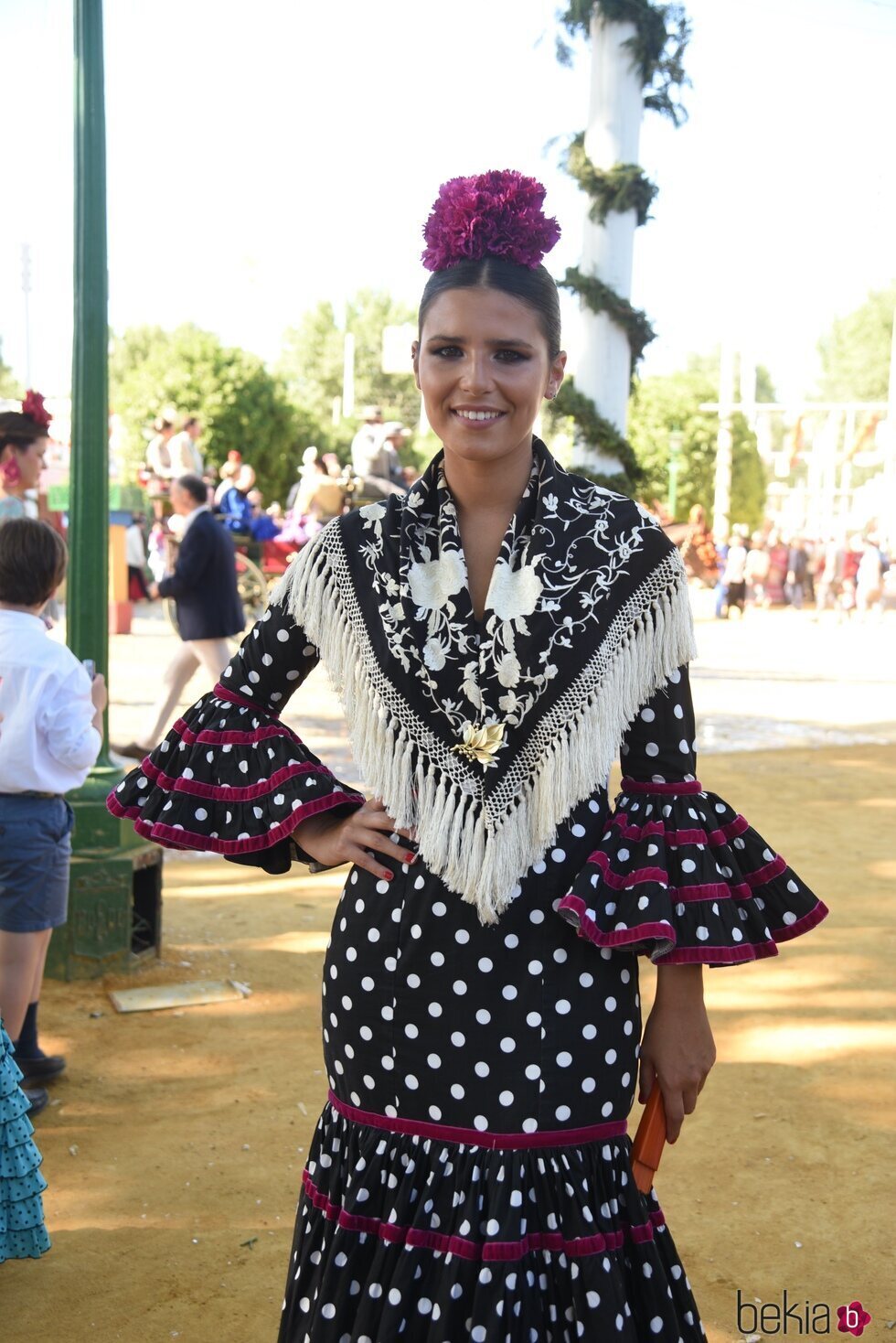 Cayetana Rivera en la Feria de Abril de Sevilla 2023