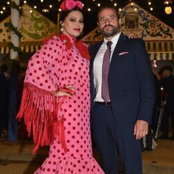 Marisa Jara y Miguel Almansa en la Feria de Abril de Sevilla 2023