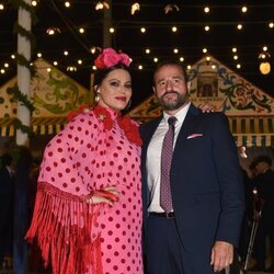 Marisa Jara y Miguel Almansa en la Feria de Abril de Sevilla 2023