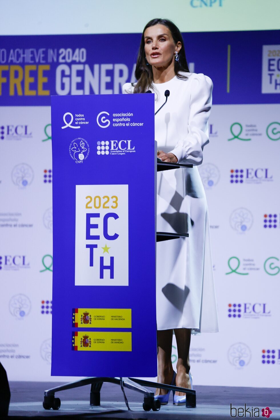 La Reina Letizia en su discurso en la Conferencia Europea Tabaco o Salud
