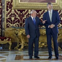 El Rey Felipe VI y Lula da Silva en su encuentro en el Palacio Real