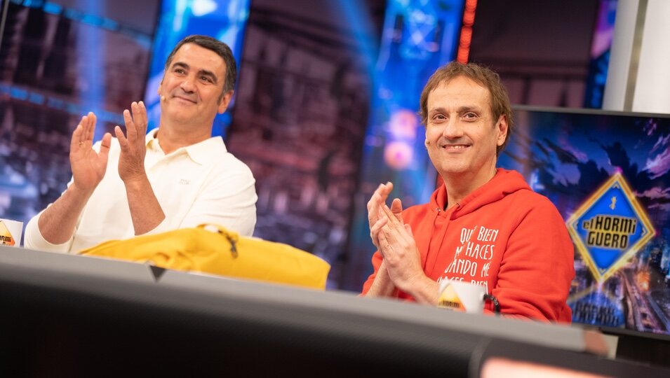 Jesulín de Ubrique y Albert Espinosa en 'El Hormiguero'