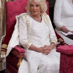 La Reina Camilla durante la Coronación