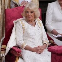 La Reina Camilla durante la Coronación