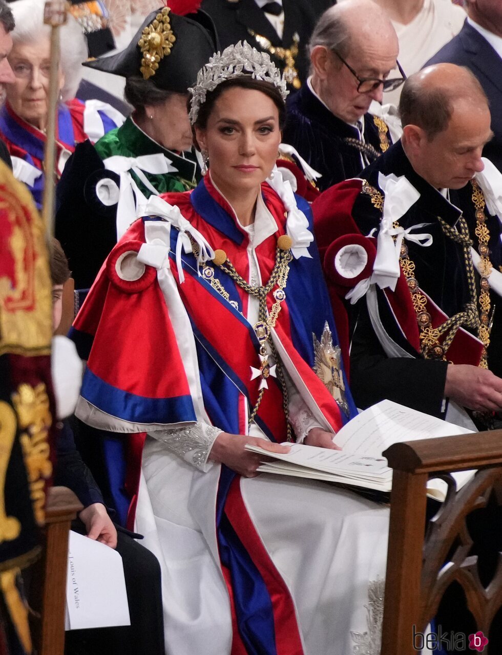 Kate Middleton durante la Coronación de Carlos III - Coronación de ...
