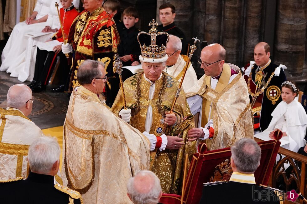 El Rey Carlos III tras su Coronación