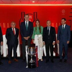El Rey Felipe VI y la Infanta Sofía ante la Copa del Rey 2023