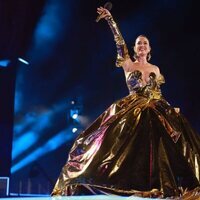 Katy Perry en el Concierto de la Coronación de Carlos III