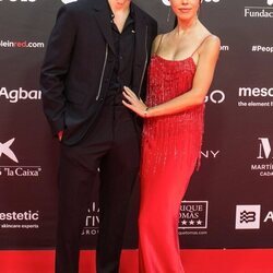 Fabio Colloricchio y Violeta Mangriñán en la Gala People in Red 2023