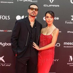 Fabio Colloricchio y Violeta Mangriñán en la Gala People in Red 2023
