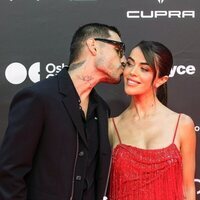 Fabio Colloricchio y Violeta Mangriñán, románticos en la Gala People in Red 2023