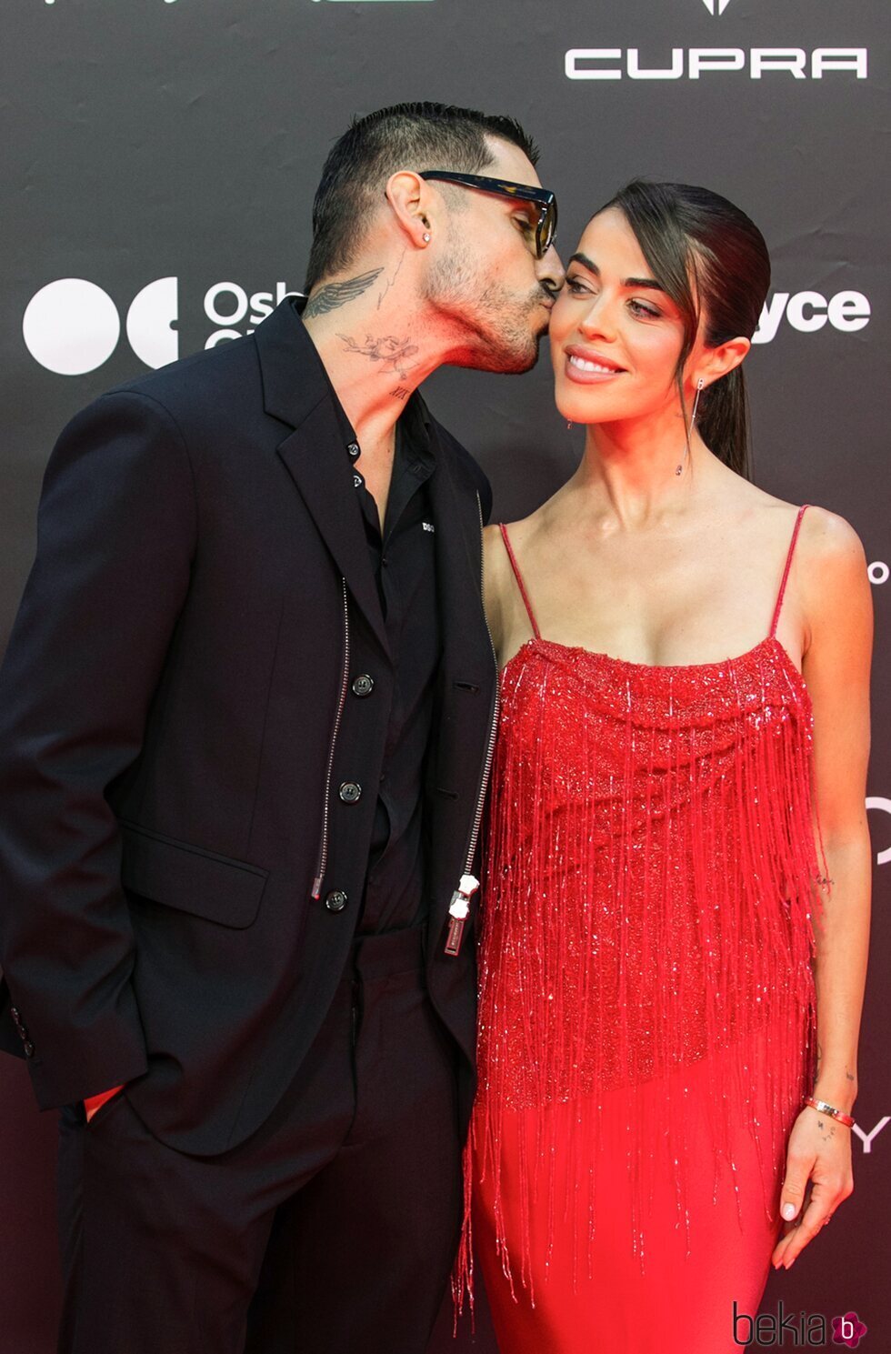 Fabio Colloricchio y Violeta Mangriñán, románticos en la Gala People in Red 2023