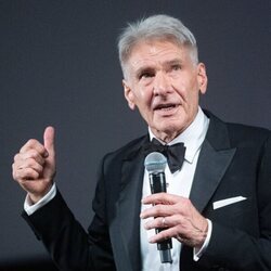 Harrison Ford tras recibir la Palma de Oro en el Festival de Cannes 2023