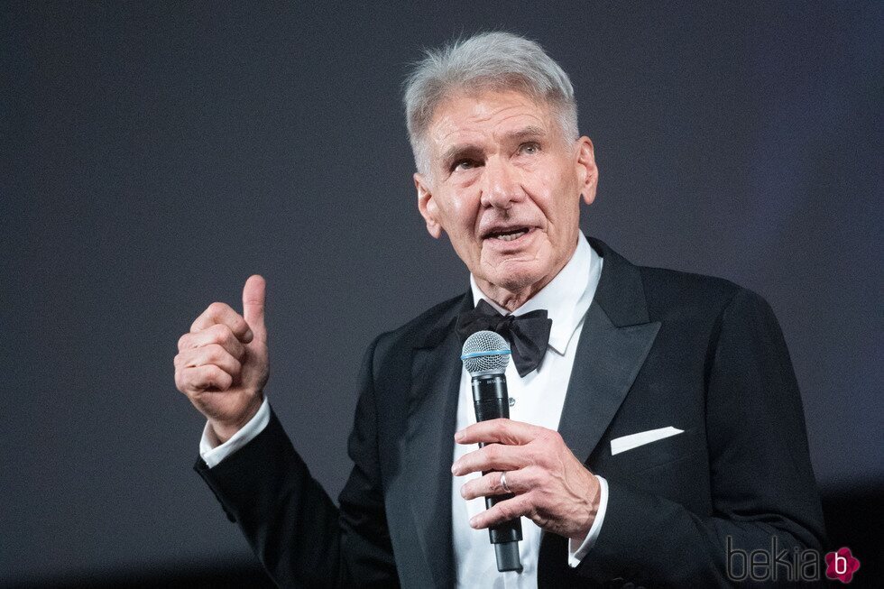 Harrison Ford tras recibir la Palma de Oro en el Festival de Cannes 2023