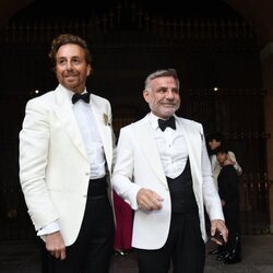 Raúl Prieto y Joaquín Torres el día de su boda