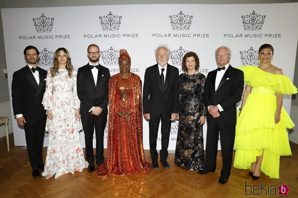 La Familia Real Sueca y los ganadores de los Premios Polar 2023