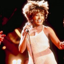 Tina Turner en una de sus actuaciones en 1993