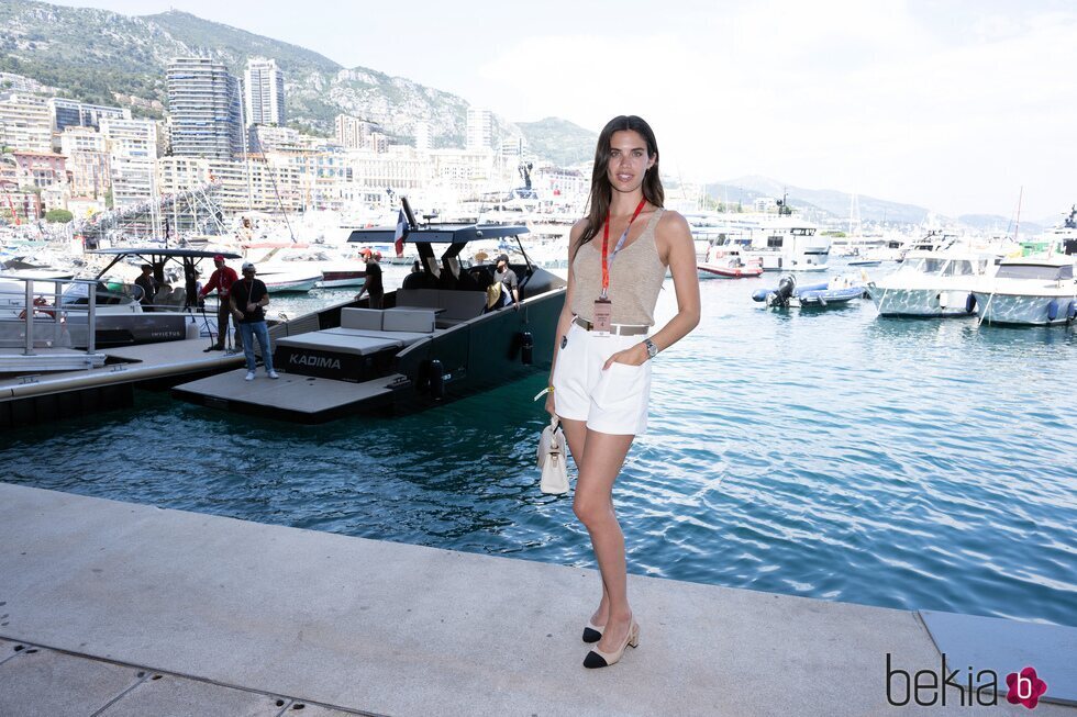 Sara Sampaio en el Gran Premio de Mónaco 2023