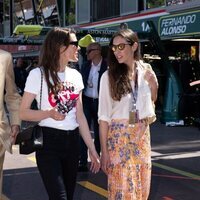 Carlota Casiraghi y Tatiana Santo Domingo en el Gran Premio de Mónaco 2023