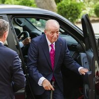 El Rey Juan Carlos en la boda de Hussein y Rajwa de Jordania