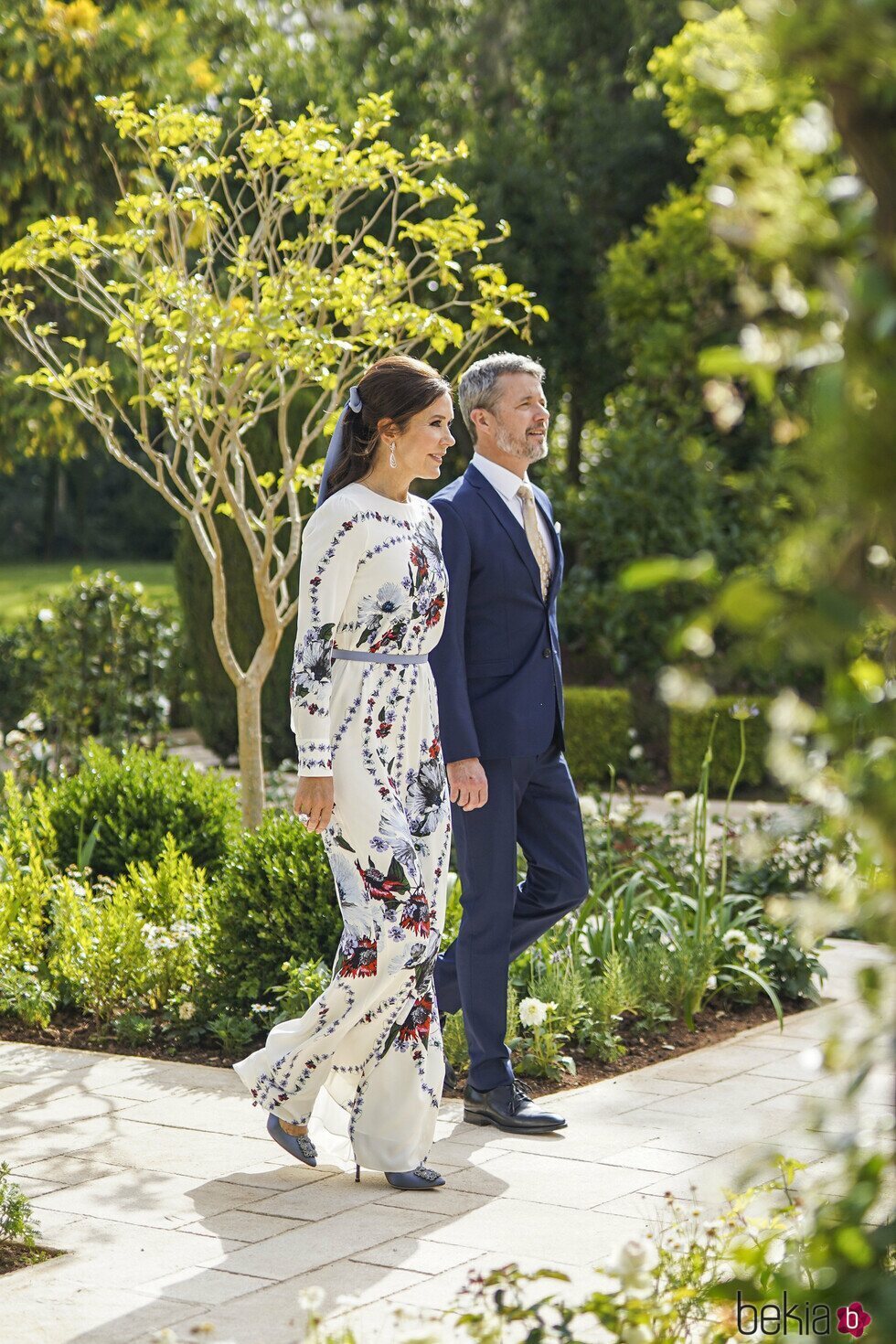 Federico y Mary de Dinamarca en la boda de Hussein y Rajwa de Jordania