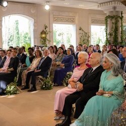 Los invitados en la boda de Hussein y Rajwa de Jordania