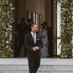 Haakon de Noruega en la boda de Hussein y Rajwa de Jordania