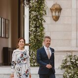 Federico y Mary de Dinamarca en la boda de los Príncipes Hussein y Rajwa de Jordania