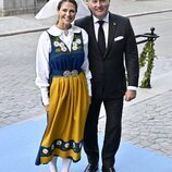 Magdalena de Suecia y Chris O'Neill en el Día Nacional de Suecia 2023