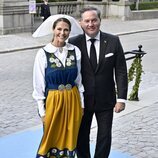 Magdalena de Suecia y Chris O'Neill en el Día Nacional de Suecia 2023
