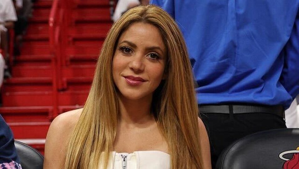 Shakira acude a uno de los partidos de la NBA
