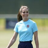 Kate Middleton con la camiseta Umbro England Rugby Gym