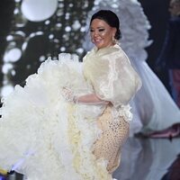 Belén Esteban vestida de Rosalía en la 'Sálvame Fashion Week 2023'