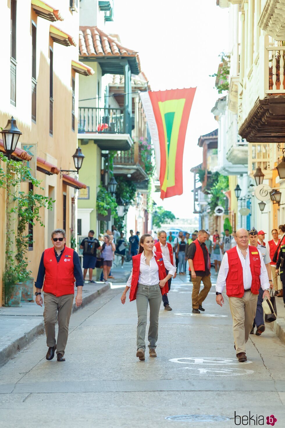 La Reina Letizia en Cartagena de Indias en su Viaje de Cooperación a Colombia