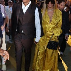 Beyonce y Jay Z en el desfile de Louis Vuitton en París