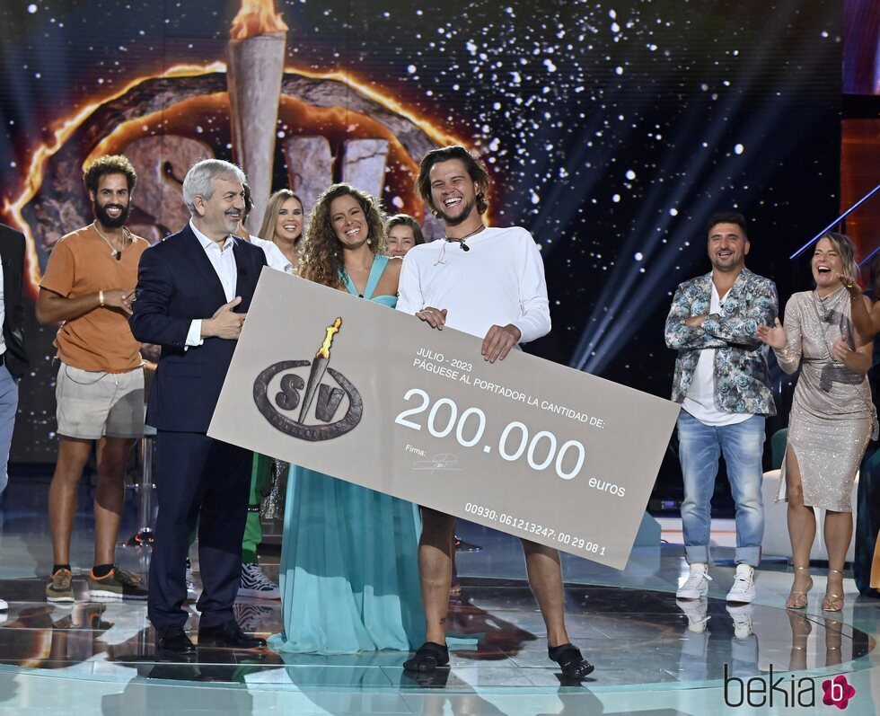 Bosco Martínez Bordiú agradece el premio tras ganar 'SV 2023'