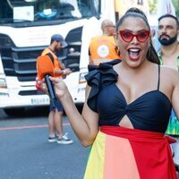 Amor Romeira en el Orgullo LGTBIQ+ 2023 en Madrid